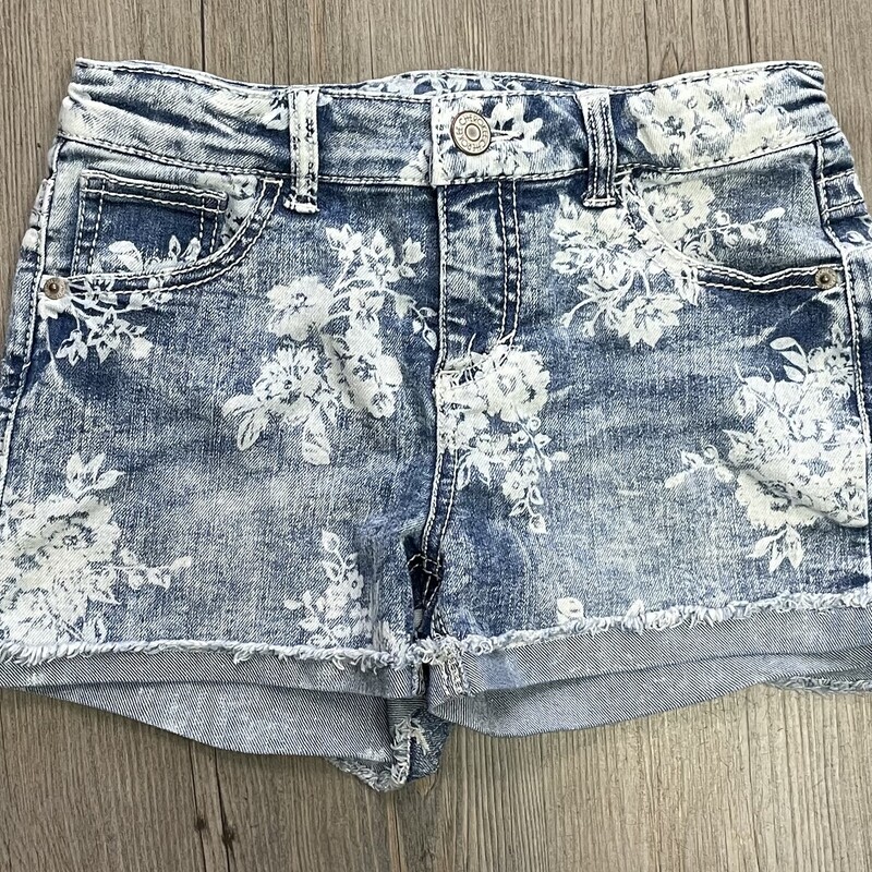Cherokee Shorts, Floral, Size: 14Y