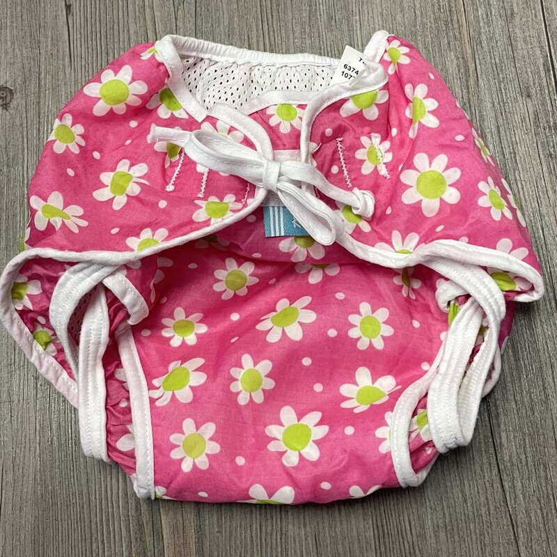 Kushies Swim Diaper, Floral, Size: 40-50lbs