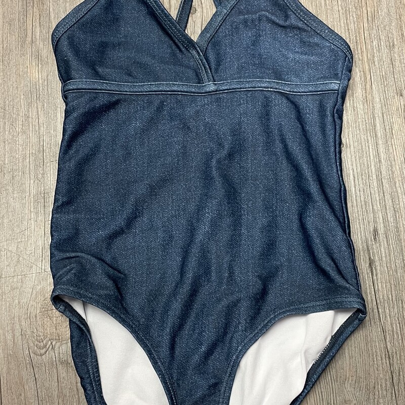 Joe Fresh Bathing Suit, Navy, Size: 6Y