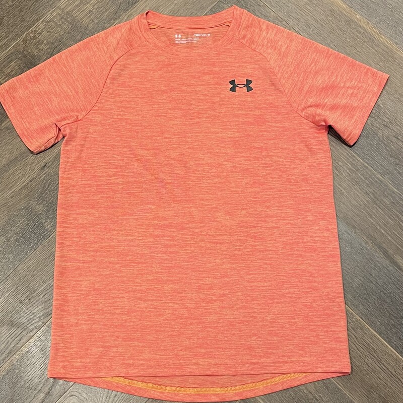 Under Armour Active Tee, Orange, Size: 10Y