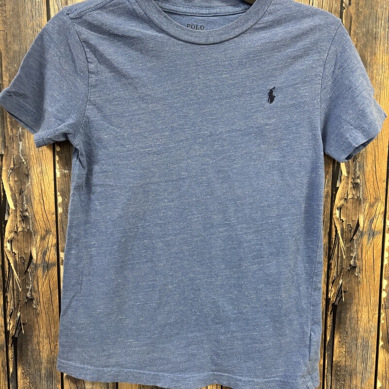 Blue Polo Shirt, Size: 7