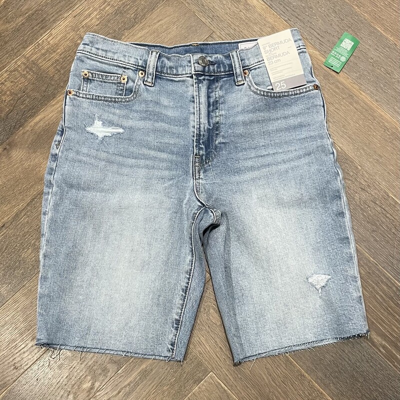 Gap Bermuda Shorts, Blue, Size: 25/0Rs
NEW