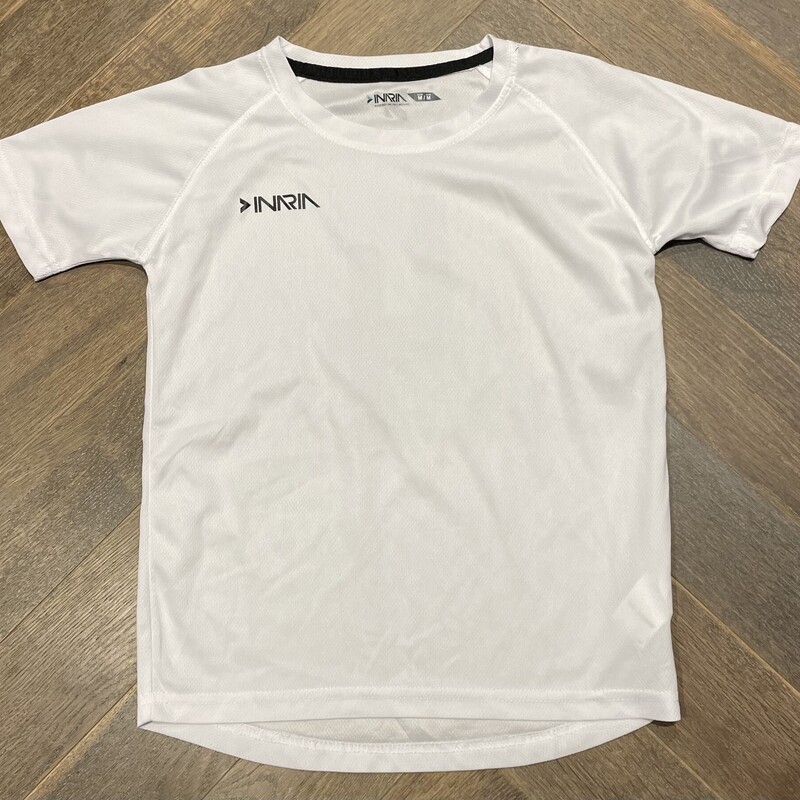 Inaria Soccer Tee, White, Size: 8-9Y