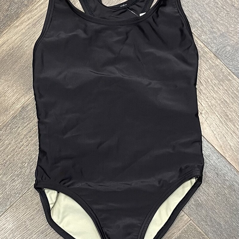 Clubswim Bathing Suit, Black, Size: 5Y