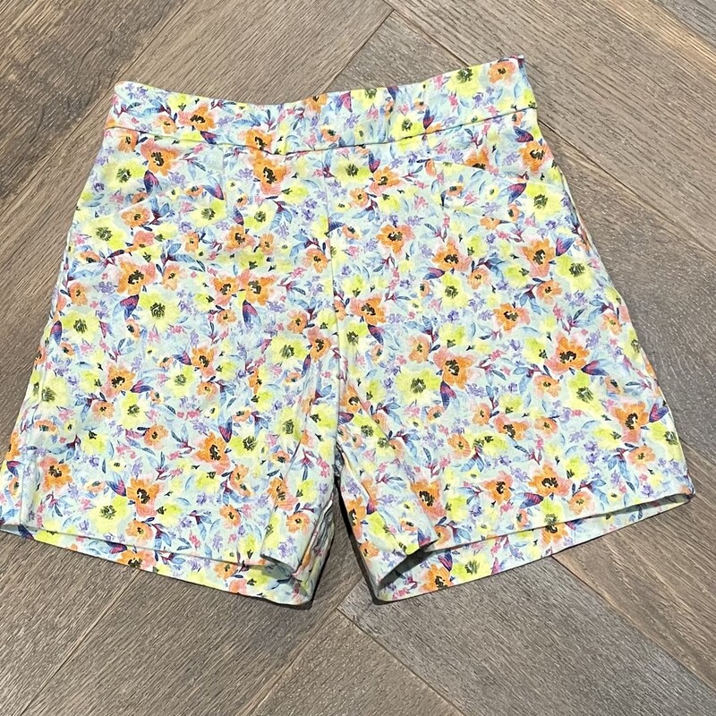 Zara Shorts, Floral, Size: 6Y