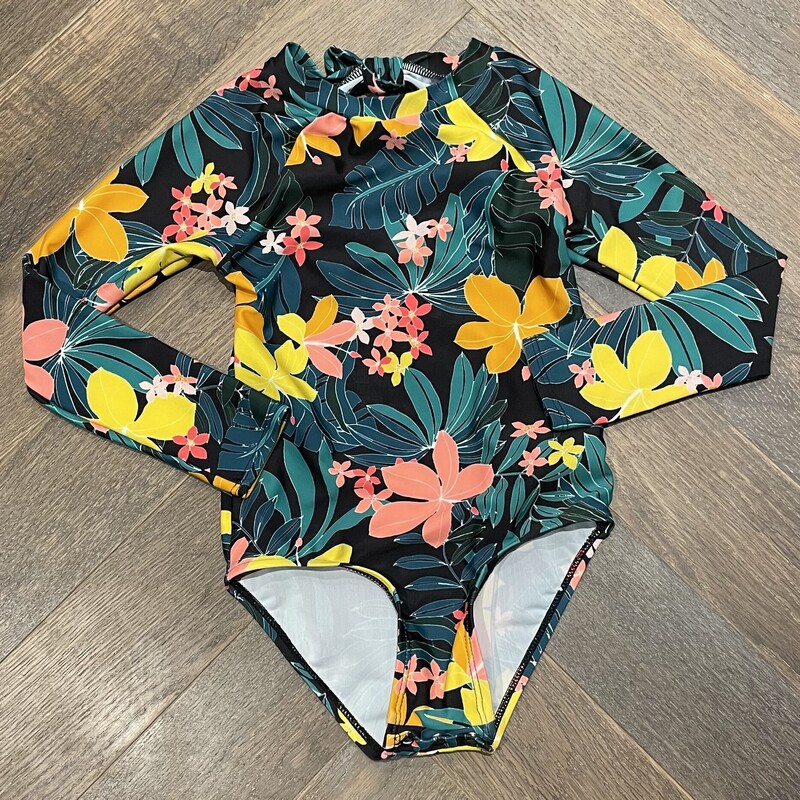 Old Navy Bathing Suit Floral Size 4Y