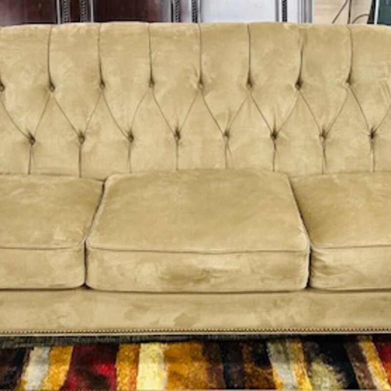 Arhaus Tufted Sofa