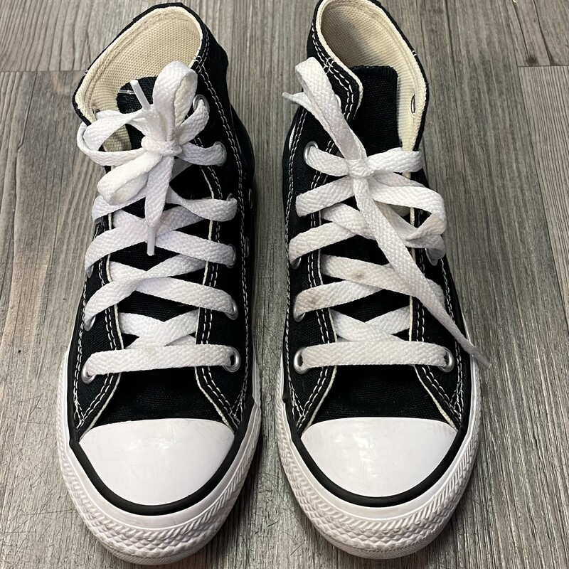 Converse High Tops, Black, Size: 11Y