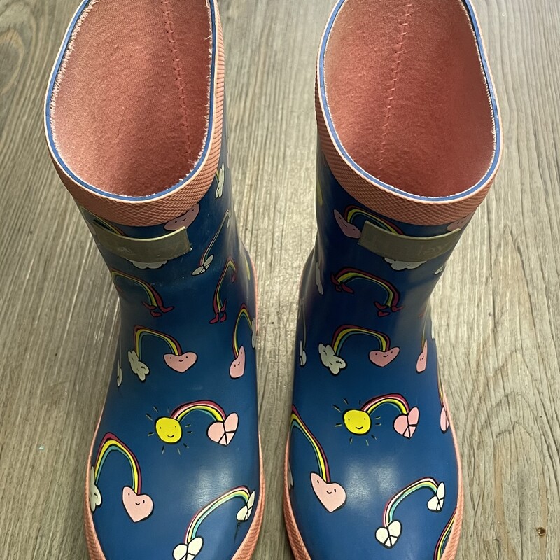 Hatley Rainbow Rain Boots, Multi, Size: 11Y
