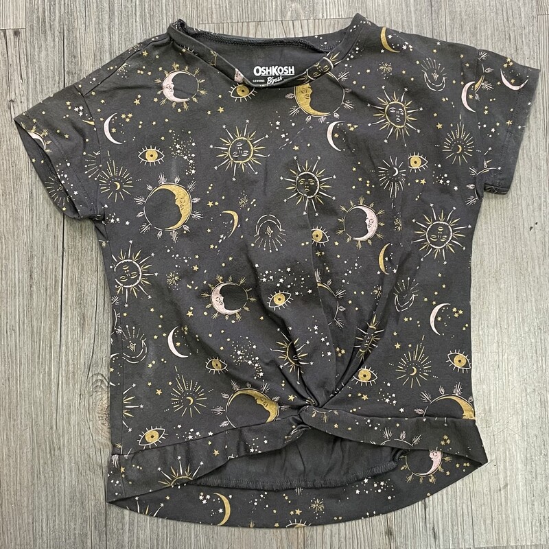 OshKosh Tee, Brown, Size: 6Y