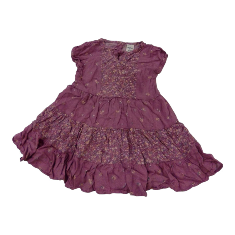 Dress: Purple Flowers