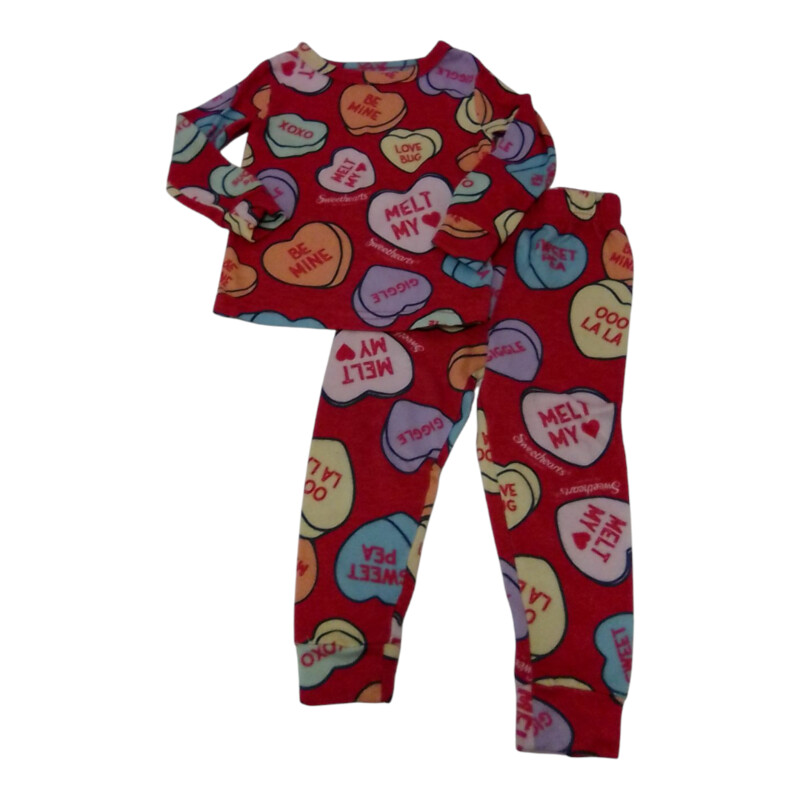 2pc Sleeper: Candy Hearts