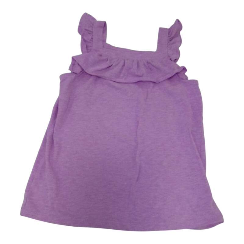Shirt: Purple Ruffle Tank