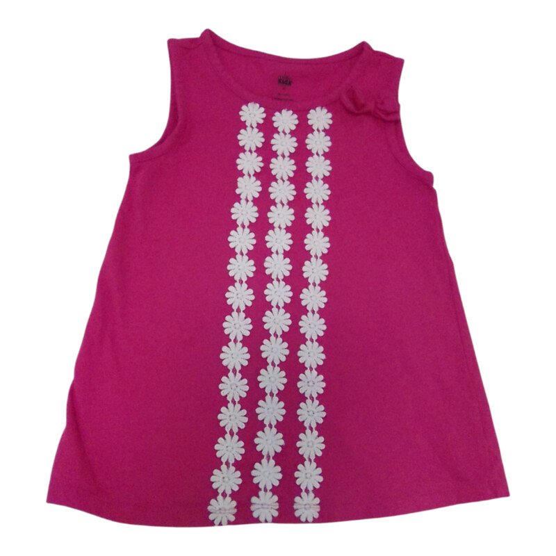 Shirt: Tank Pink/Flowers