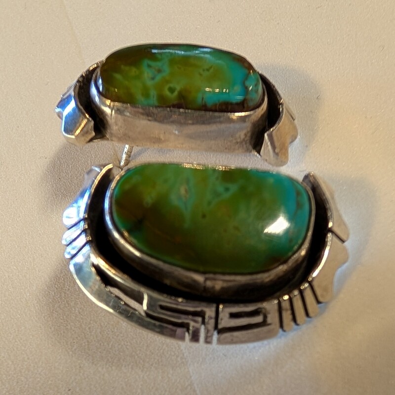 Signed Turq/sterling Ear