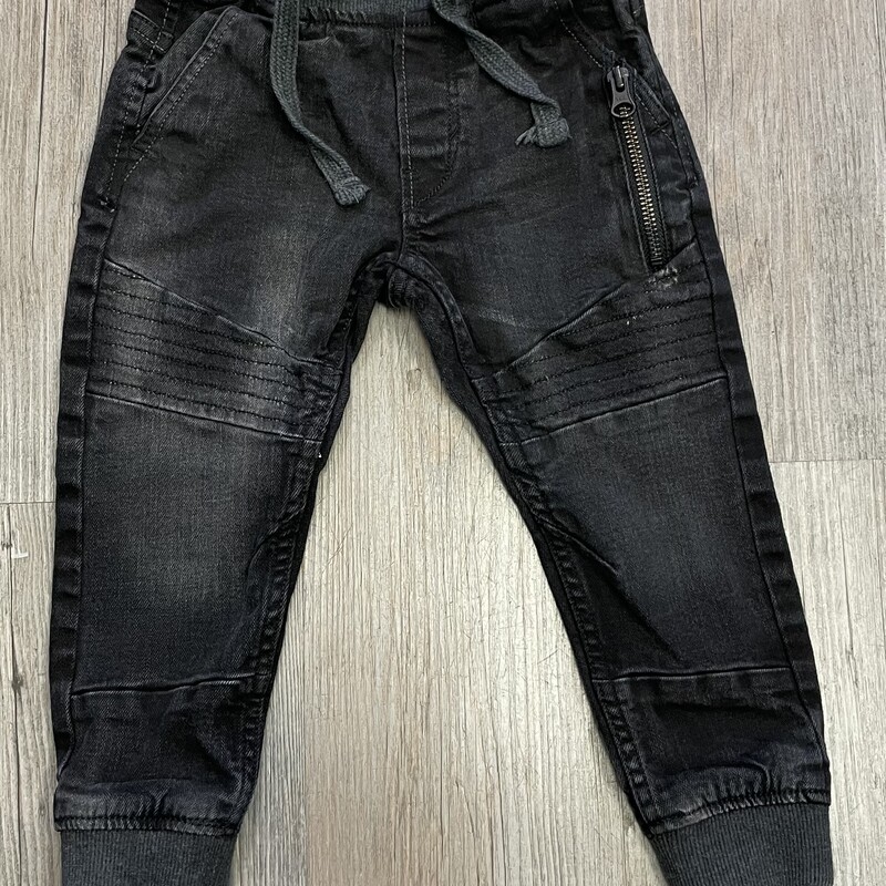 H&M Jogger Pants, Black, Size: 2-3Y