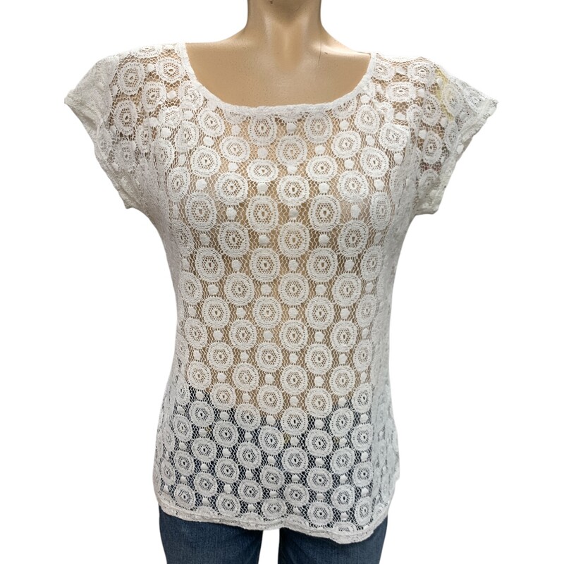 Liz Claiborne, White, Size: M