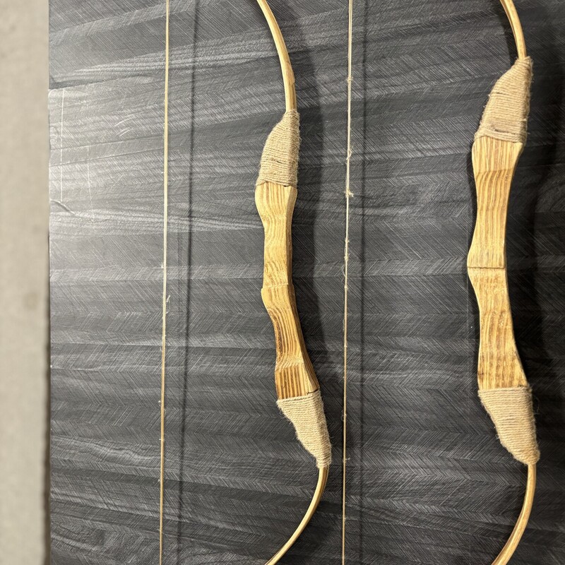 Wooden Bow Set