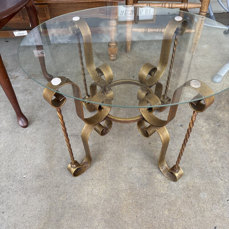 Glass Top Table