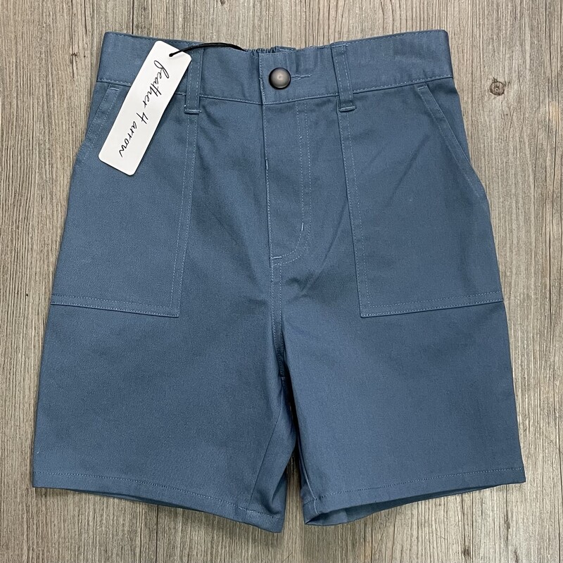 F4A Shorts, Blue, Size: 6Y