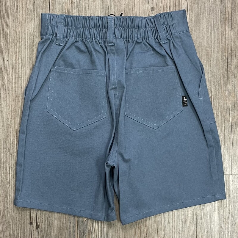 F4A Shorts, Blue, Size: 6Y