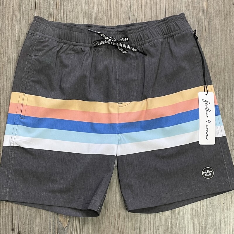 F4A Vintage  striped Volley Trunk , Lavarock 10Y
NEW