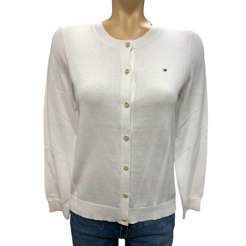 Tommy Hilfiger, White, Size: S