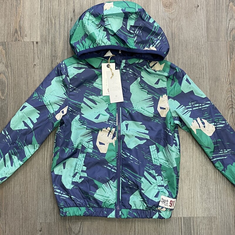 Noppies Boys Jacket Herrera, Leaf, Size: 3-4Y
Water repellant
Reversible
NEW