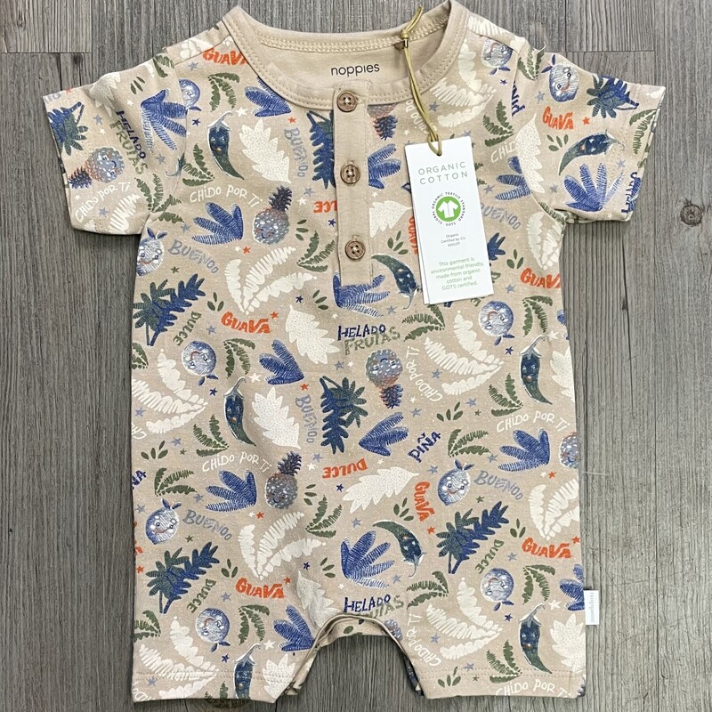 Noppies Onesie, Softsand, Size: 1-2M
NEW