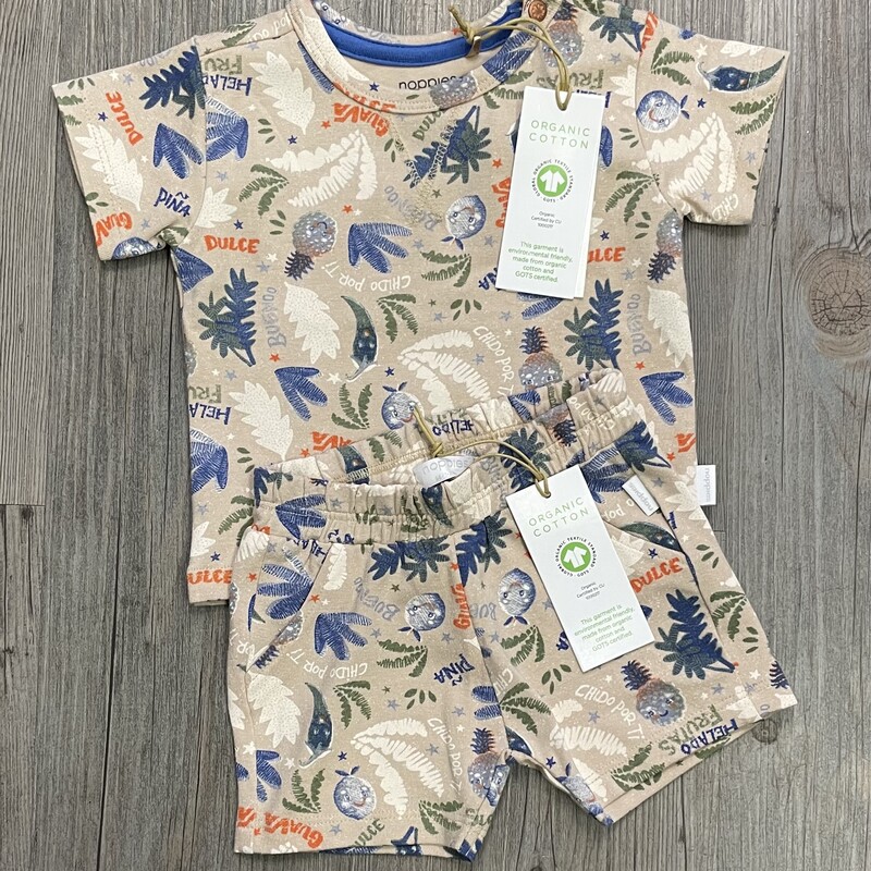 Noppies Clothing Set 2pc, Multi, Size: 1-2M
NEW