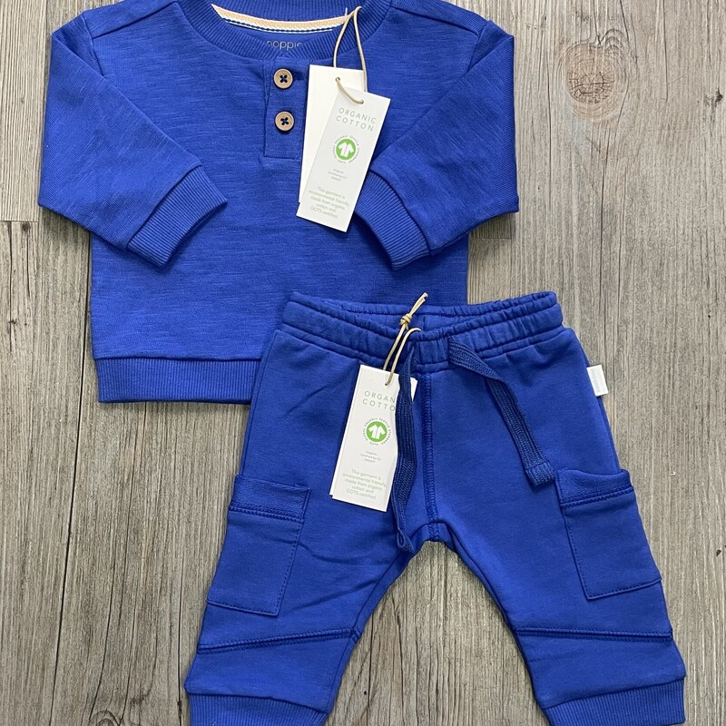 Noppies Clothing Set, Blue, Size: 1-2M
NEW