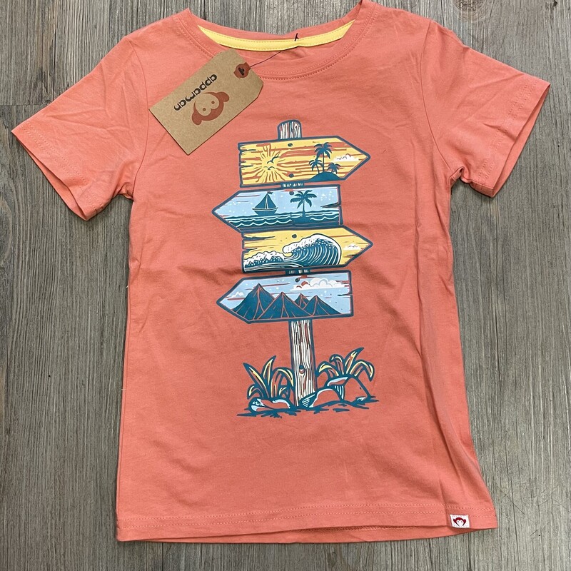 Appaman Tee, Coral, Size: 6Y
NEW