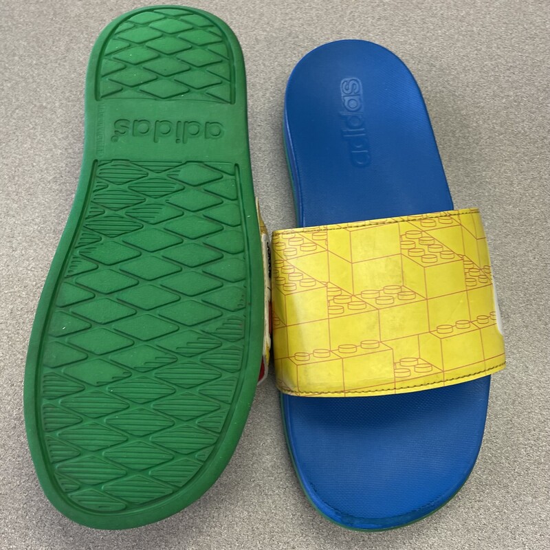 Adidas Lego Slides, Multi, Size: 3Y