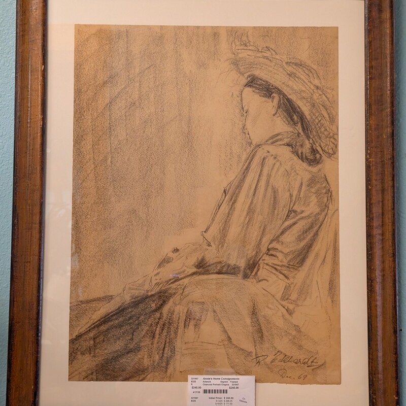 Charcoal Portrait Origina