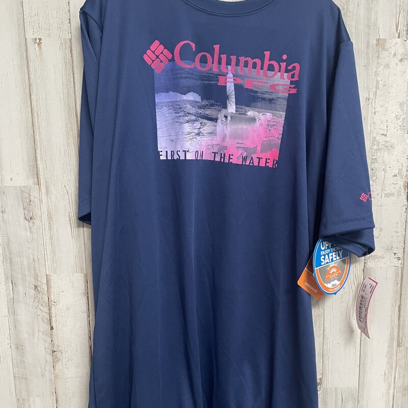 18/20 Navy Logo Dry  Fit