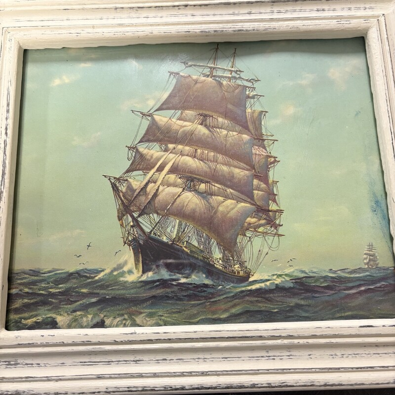 Ship Lithographic Print
