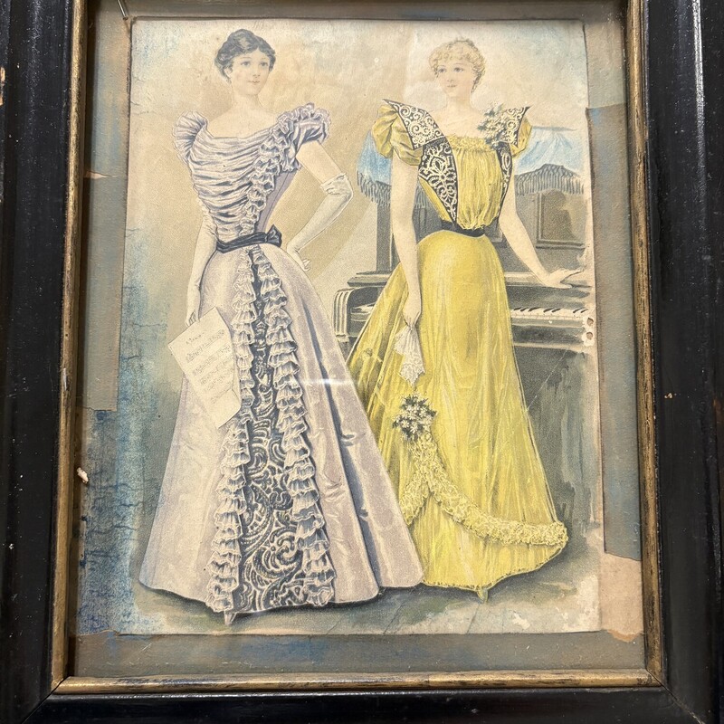 Historical Lithographic Print 1877