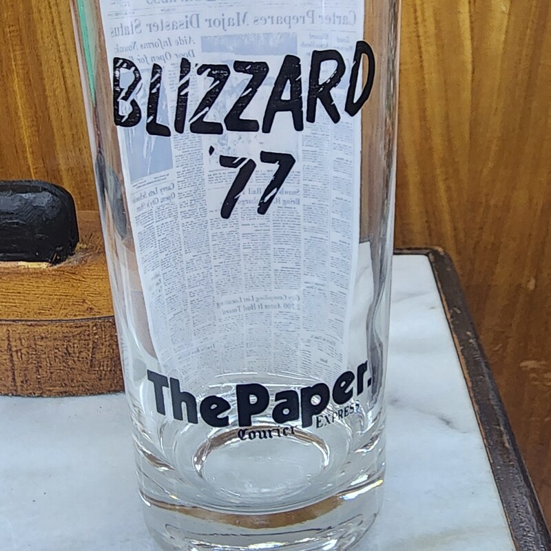 Blizzard Of 77 Glass