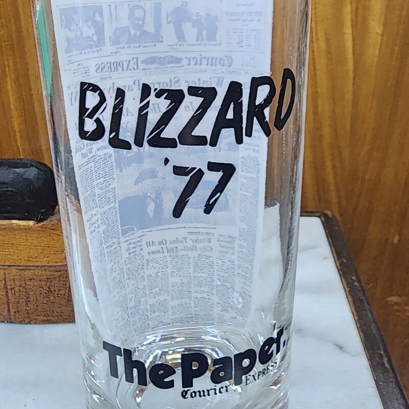 Blizzard Of 77 Glass