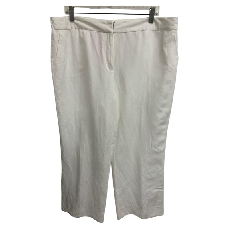 Nine West Linen D14, White, Size: L