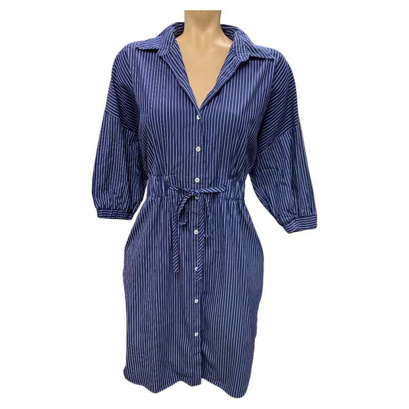 Zara, Blue/whi, Size: L