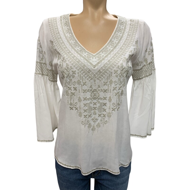 Chelsea & Theodore, White, Size: S