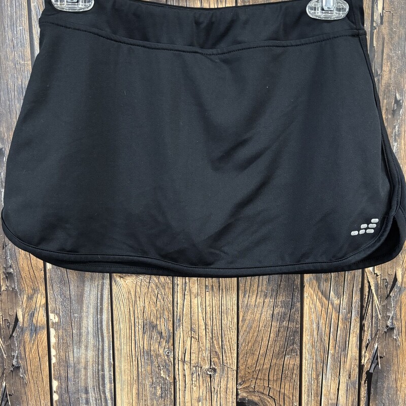 BCG Athletic Black Skort, Size: L 12/14