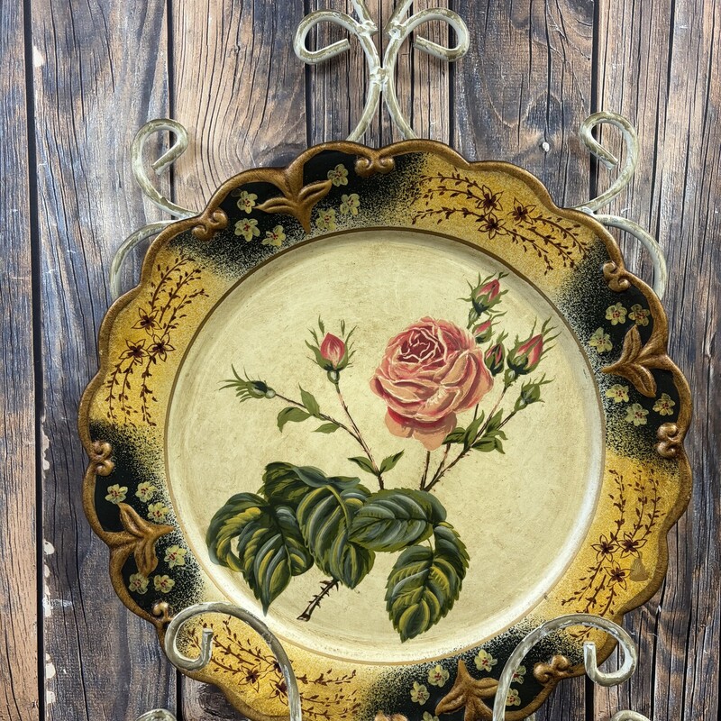 Victorian Style Plate And hanger