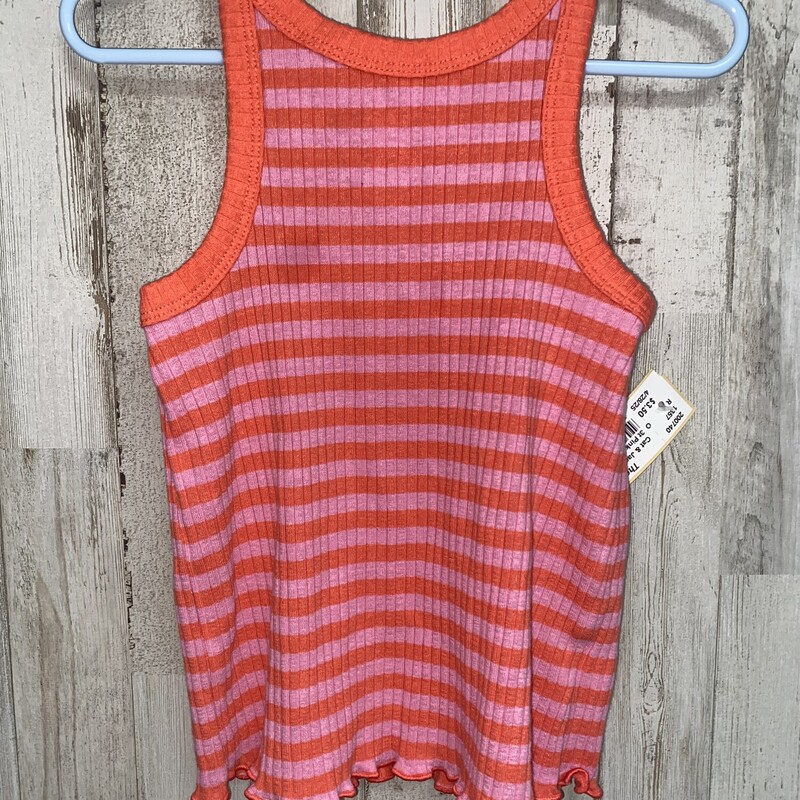 3t Pink Stripe Ribbed Tan