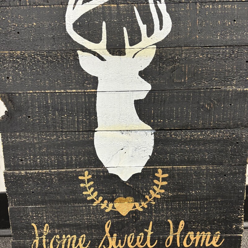 Home Sweet Home Sign, Size: 20x16in