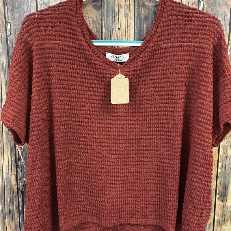 NWT Rust Zenana Shirt, Size: S