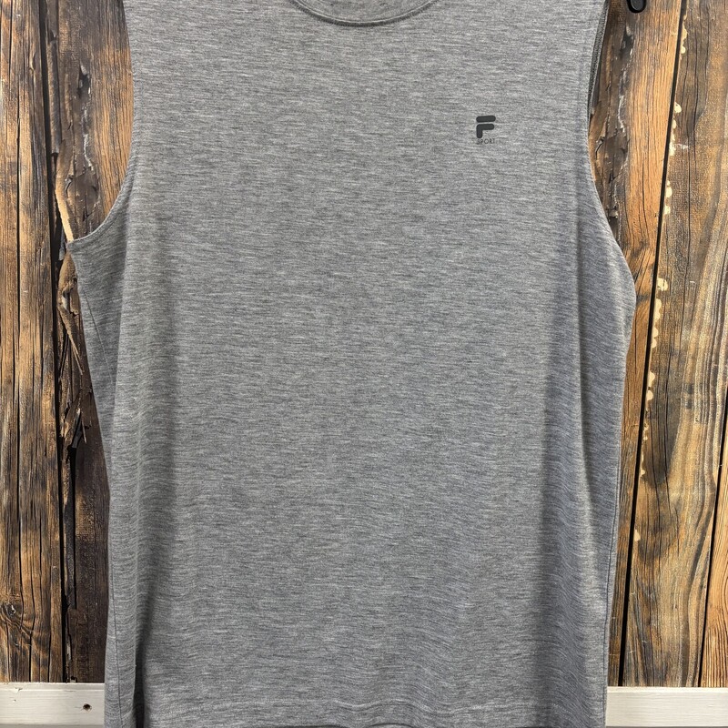 Gray Fila Tank, Size: S
