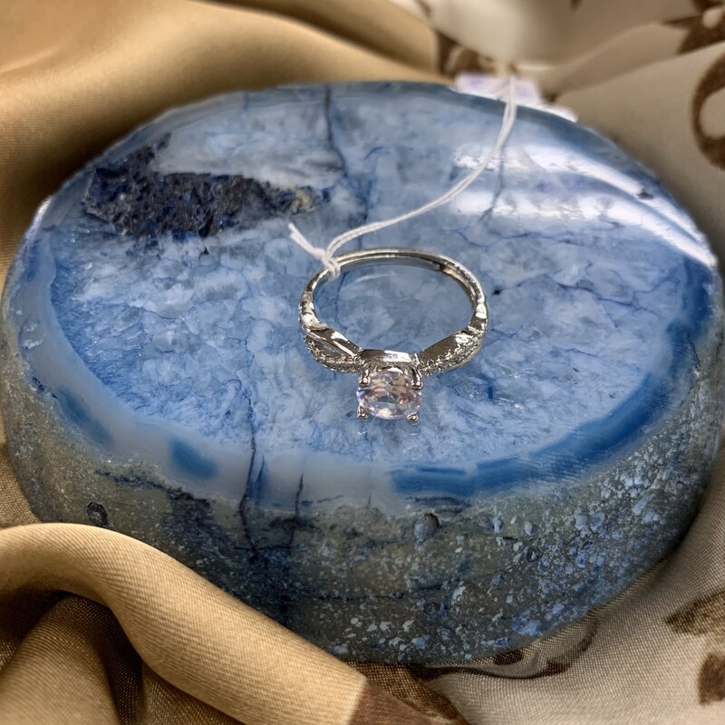 Ring, Silver, Size: 7.5