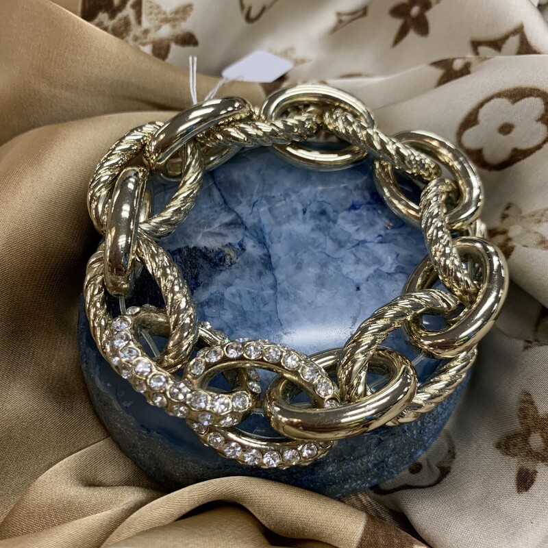 Bracelet, Gold, Size: None